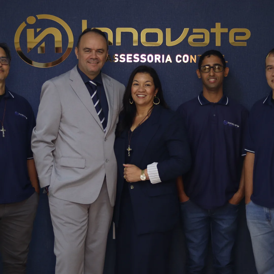 Equipe da Innovate Assessoria Contábil no escritório em Goiânia