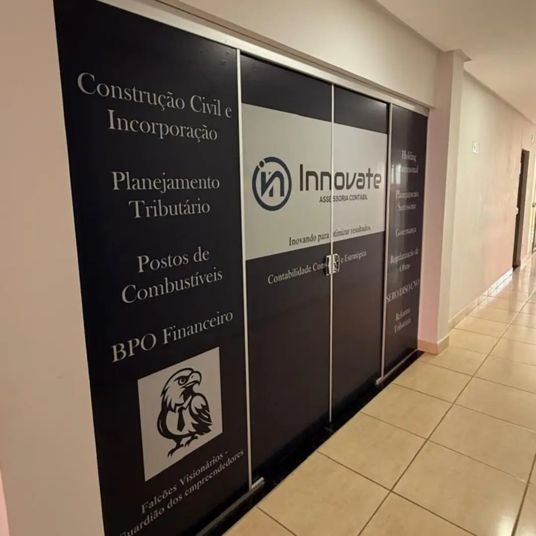 Fachada da Innovate Assessoria Contábil