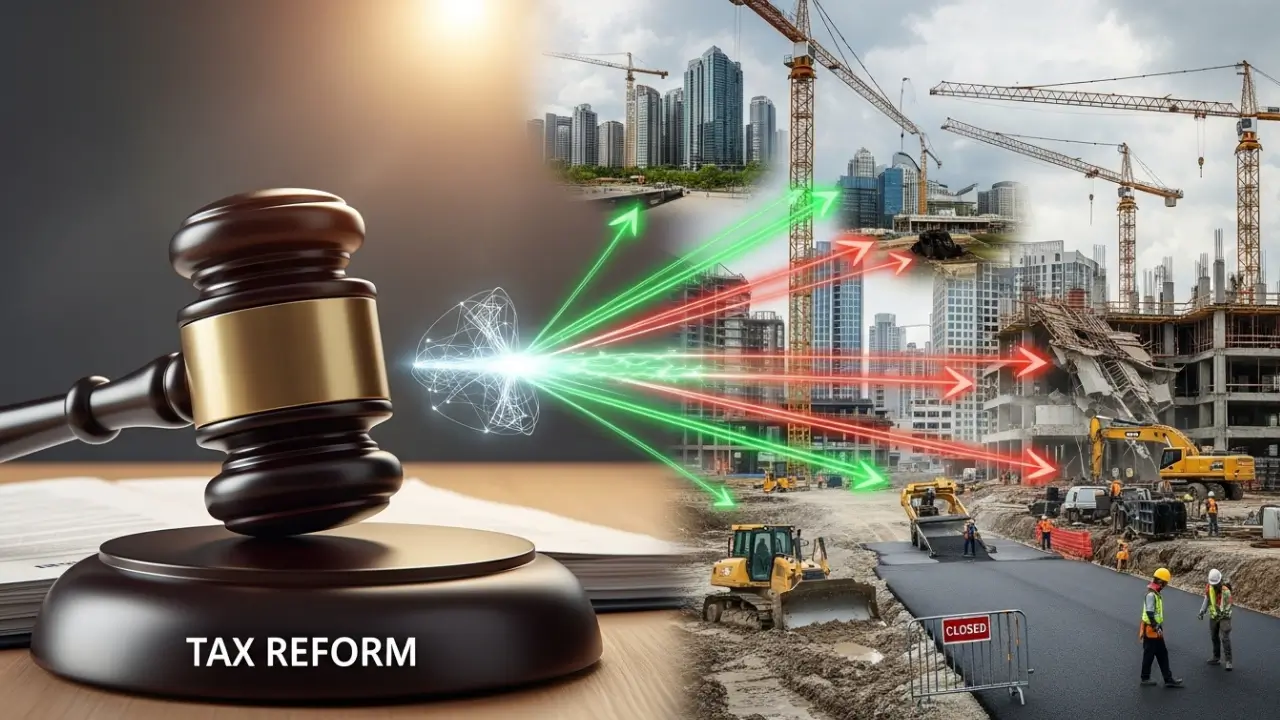 Entenda a reforma tributária e seus efeitos no setor da construção civil